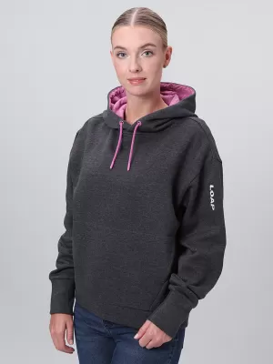 Damen-Sweatshirt LOAP EBMARA DUNKELGRAU