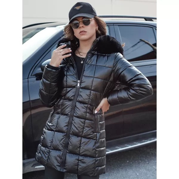  Mantel DSTREET WINTERZIP SCHWARZ 