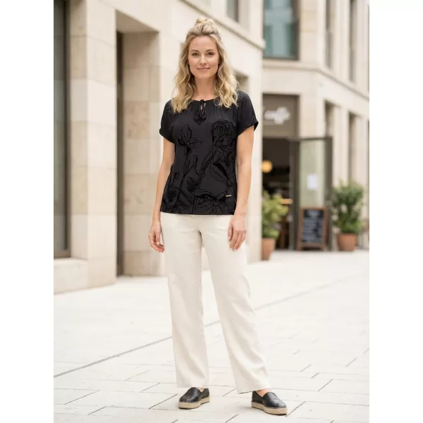  Damen-T-Shirt ALTISPORT DEBBI SCHWARZ 