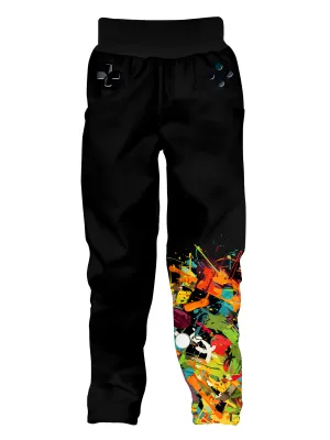 Baby Softshell Hosen WAMU GAME ON SCHWARZ