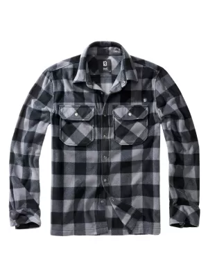 Hemd BRANDIT BD9720 SCHWARZ/GRAU