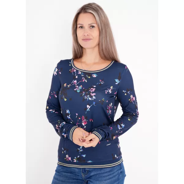  Damen-T-Shirt ALTISPORT DEVANA DUNKELBLAU 
