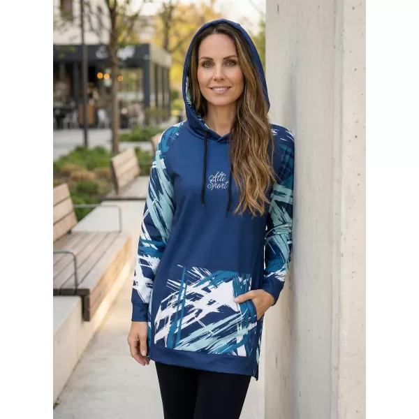  Funktionelles erweitertes Damen-Sweatshirt Premium ALTISPORT VOJ/ALW039MI03 GEWOHNHEITEN 