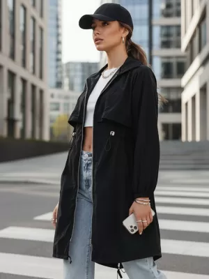Damenjacke DSTREET WOLINA SCHWARZ