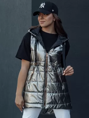 Weste DSTREET PIXIECODE TY4437 DUNKELGRAU