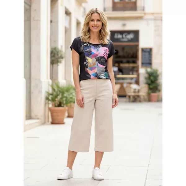  Damen-T-Shirt ALTISPORT DIANITA SCHWARZ 