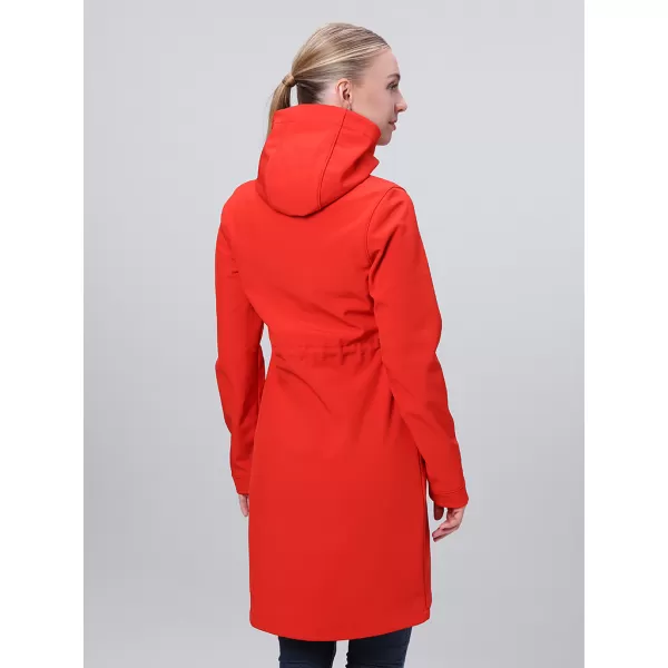  Softshell-Mantel für Damen LOAP LUNARA ROT 