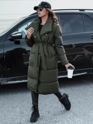 Damenmantel DSTREET FAVI GREEN Dstreet1