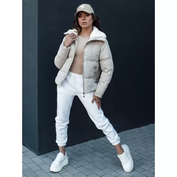  Frauenjacke DSTREET TRENDYGLAM TY4358 BEIGE 