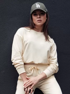Damen Sweatshirt DSTREET CASUALVIBE BEIGE