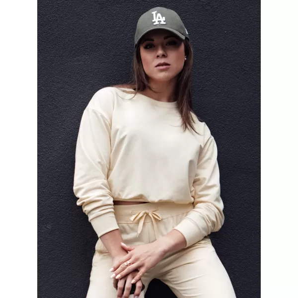  Damen Sweatshirt DSTREET CASUALVIBE BEIGE 