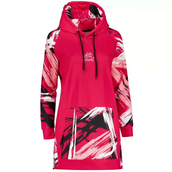  Funktionelles erweitertes Damen-Sweatshirt Premium ALTISPORT VOJ/ALW039MI03 VIVA MAGENTA 
