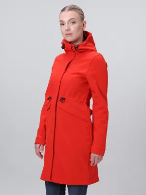 Softshell-Mantel für Damen LOAP LUNARA ROT
