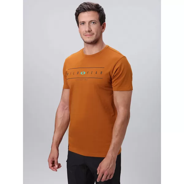  Herren-T-Shirt LOAP BRODAR BEIGE 