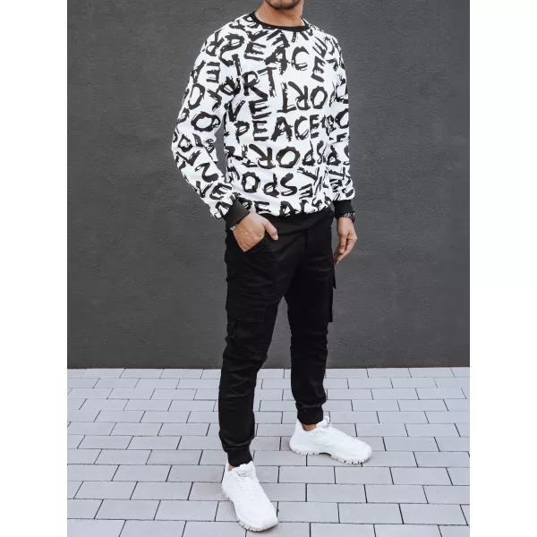  Herren -Sweatshirt DSTREET bx5768 WEIß 