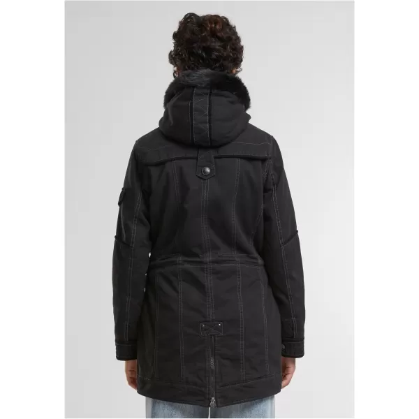  Damenparka BRANDIT BD33122 SCHWARZ 