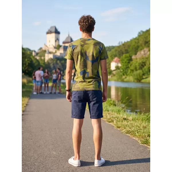  T -Shirt BRANDIT T BD6017 SCHWEDISCHE CAMO 