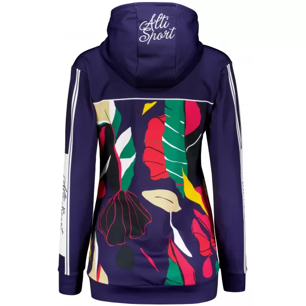  Funktionaler Sweatshirt -Prämie von Frauen ALTISPORT VOJ/ALW042MI01 MEERESBLAU 
