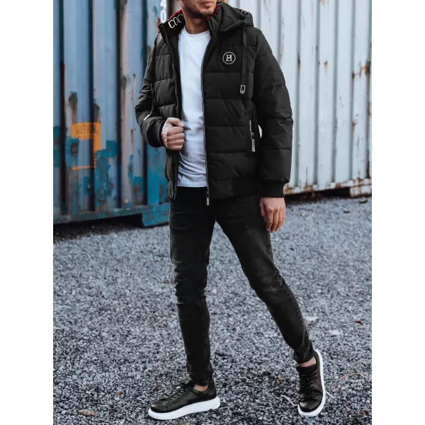  Herren Winterjacke DSTREET SCHWARZ 