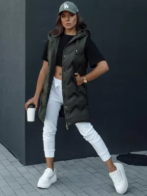 Damenweste DSTREET TAMIRA GREEN Dstreet1