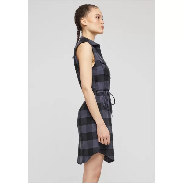   Hemdkleid BRANDIT BD44007 SCHWARZ/GRAU 