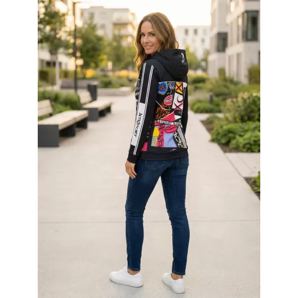  Hochwertiges Funktions-Sweatshirt für Damen ALTISPORT VOJ/ALW041MI01 SCHWARZ 