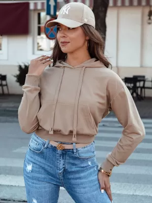Damen Sweatshirt DSTREET TRENDHOOD BY1311 KARAMELL