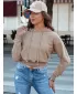 Damen Sweatshirt DSTREET TRENDHOOD BY1311 KARAMELL