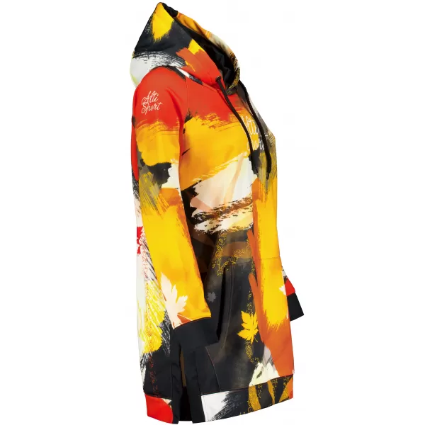  Funktionelles erweitertes Damen-Sweatshirt Premium ALTISPORT VOJ/ALW019MI03 ORANGE 