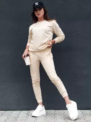 Damen Sweatshirt DSTREET by1318 BEIGE