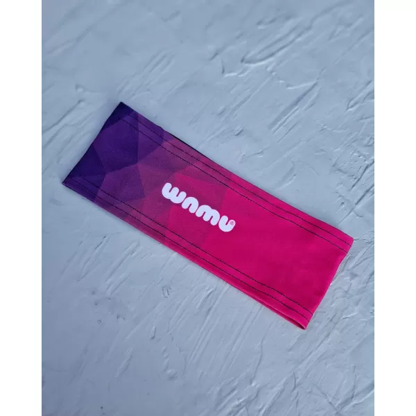  Sport-Stirnband für Kinder WAMU MOZAIKA LILA 