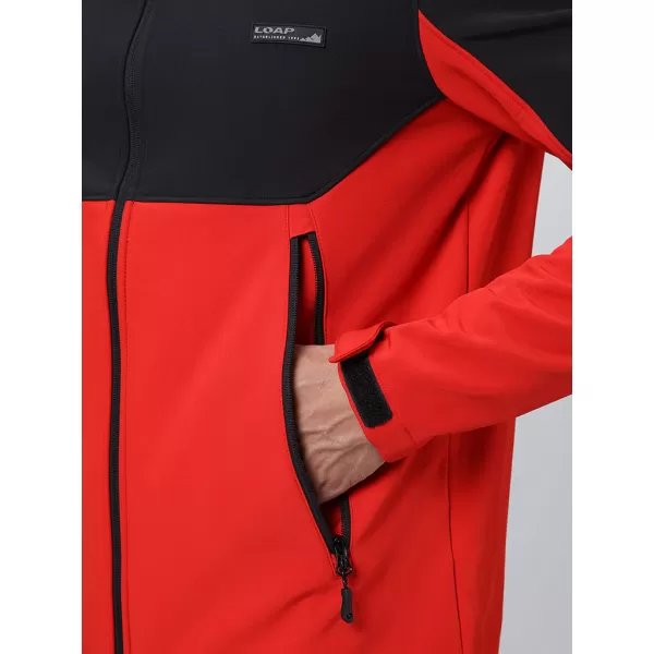  Herren-Softshelljacke LOAP LUCAS ROT 