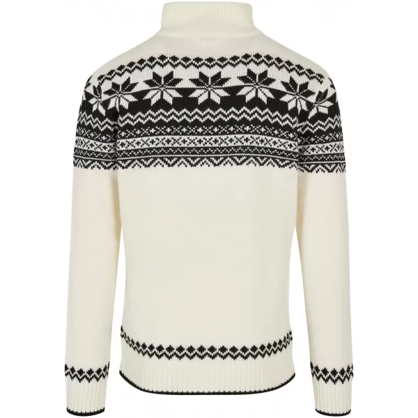  Herren Sweatshirt BRANDIT CARDIGAN NORWEGER BD5030 WEIß 