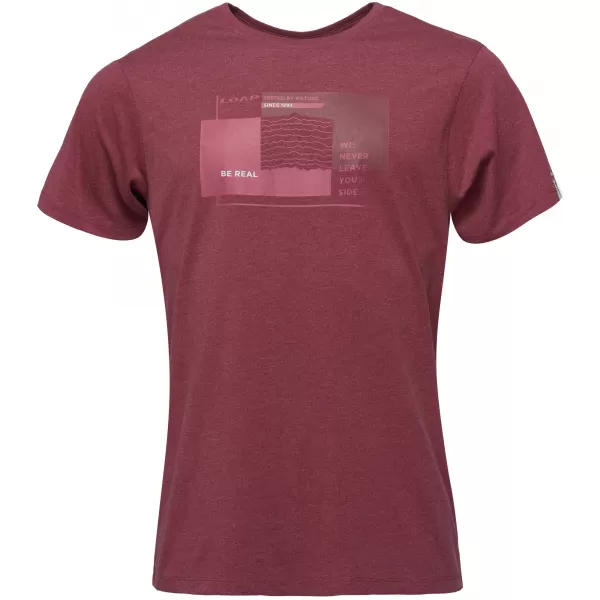  Herren-T-Shirt LOAP BOHEM ROT 