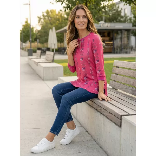  Damen-T-Shirt KIXMI TRISHA ROSA 