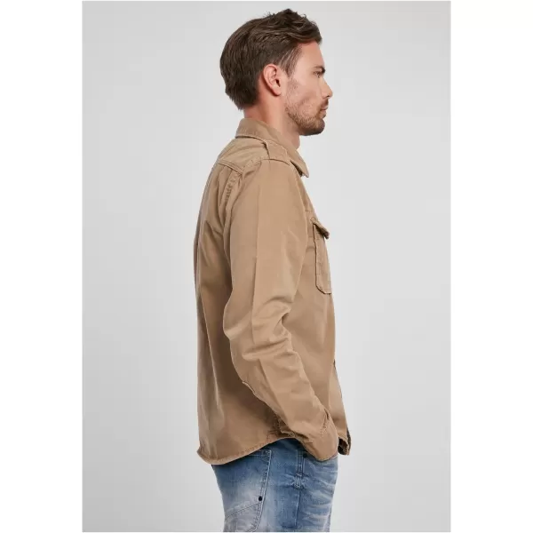  Hemd BRANDIT VINTAGE BD9373 KAMEL 