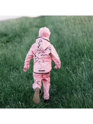 Fleecemütze für Kinder WAMU SAKURY ROSA