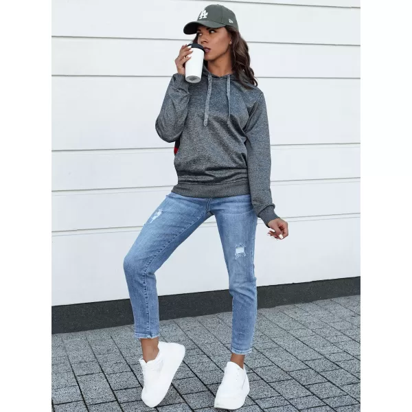  Damen-Sweatshirt DSTREET GIM DUNKELGRAU Dstreet1 