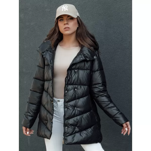  Mantel DSTREET BLOOM SCHWARZ 