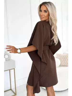 Kleid NUMOCO SOFIA 287-33 SCHOKOLADE