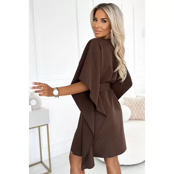  Kleid NUMOCO SOFIA 287-33 SCHOKOLADE 