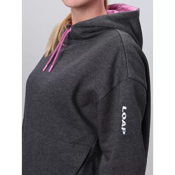  Damen-Sweatshirt LOAP EBMARA DUNKELGRAU 