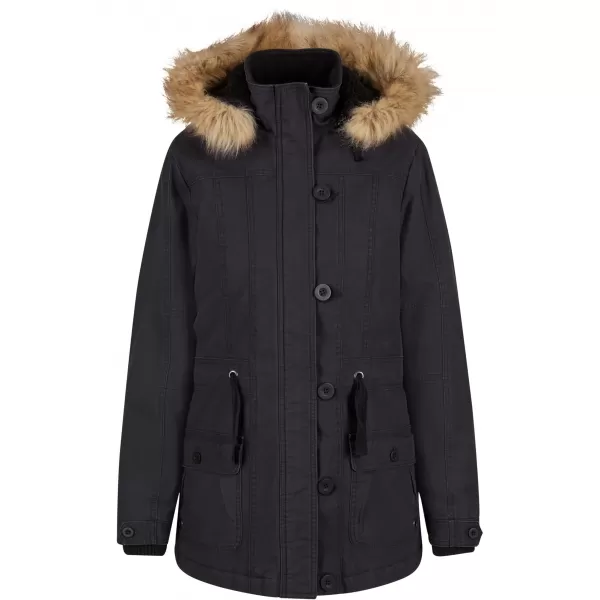  Damenparka BRANDIT BD33121 SCHWARZ 