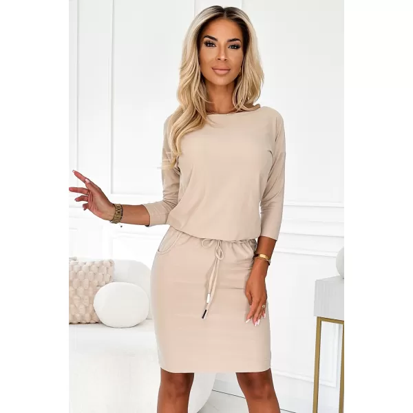  Kleid NUMOCO A13-161 BEIGE 