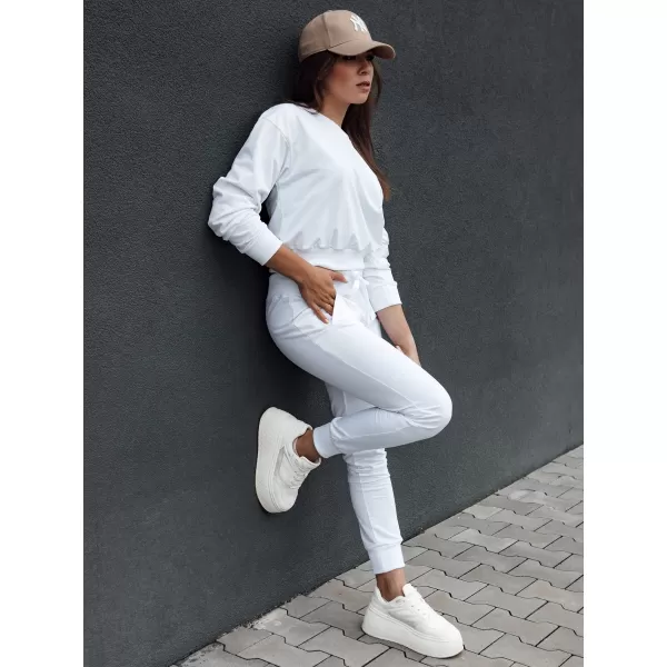  Damen Sweatshirt DSTREET CASUALVIBE WEIß 