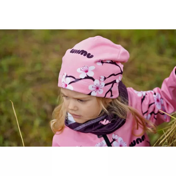  Fleecemütze für Kinder WAMU SAKURY ROSA 