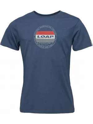 Herren-T-Shirt LOAP BOJAR BLAU