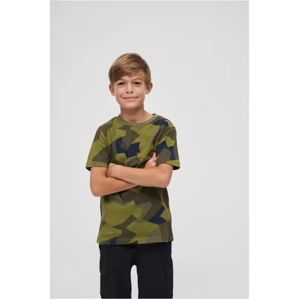  T -Shirt BRANDIT T BD6017 SCHWEDISCHE CAMO 