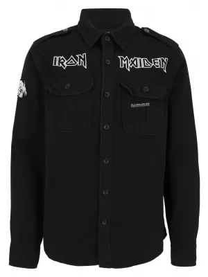 Hemd BRANDIT IRON MAIDEN BD61044 SCHWARZ