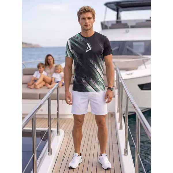  Funktionelles Premium-T-Shirt für Herren ALTISPORT VOJ/ALM028TR01 KHAKI/MILITÄR 